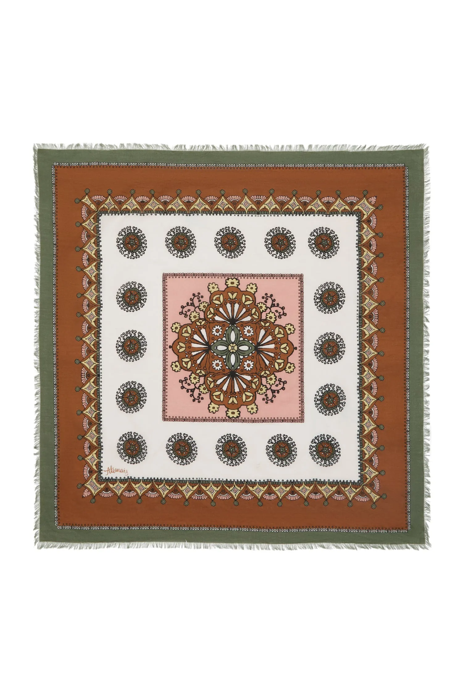CONTINA MIDI COTTON SCARF sold by Alemais