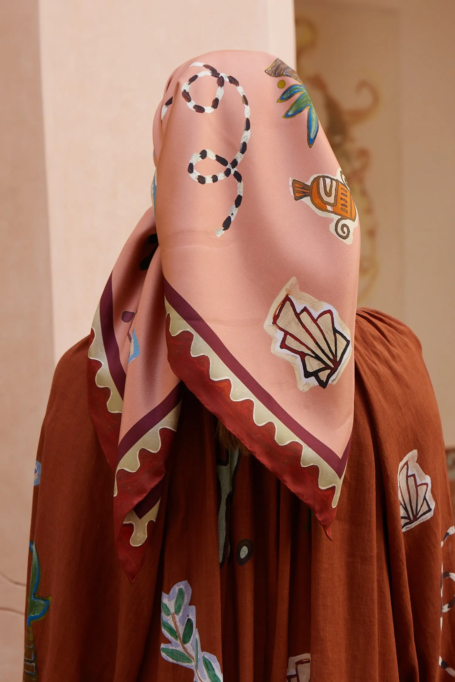 LAURENCE SILK SCARF sold by Alemais product image thumbnail 2