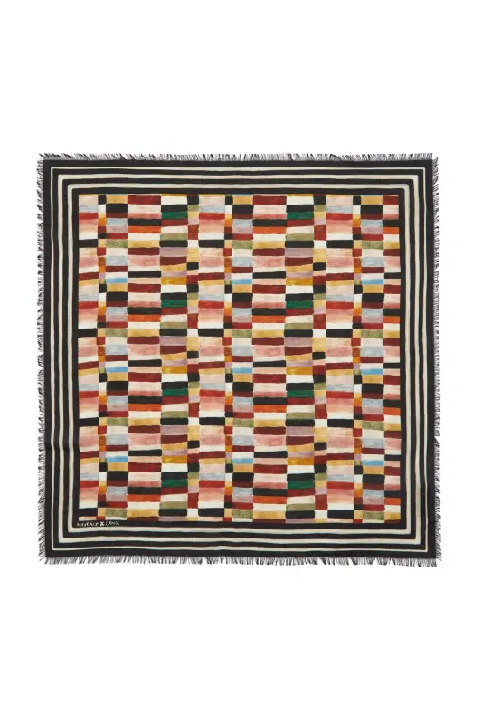 MARJORELLE MIDI COTTON SCARF sold by Alemais