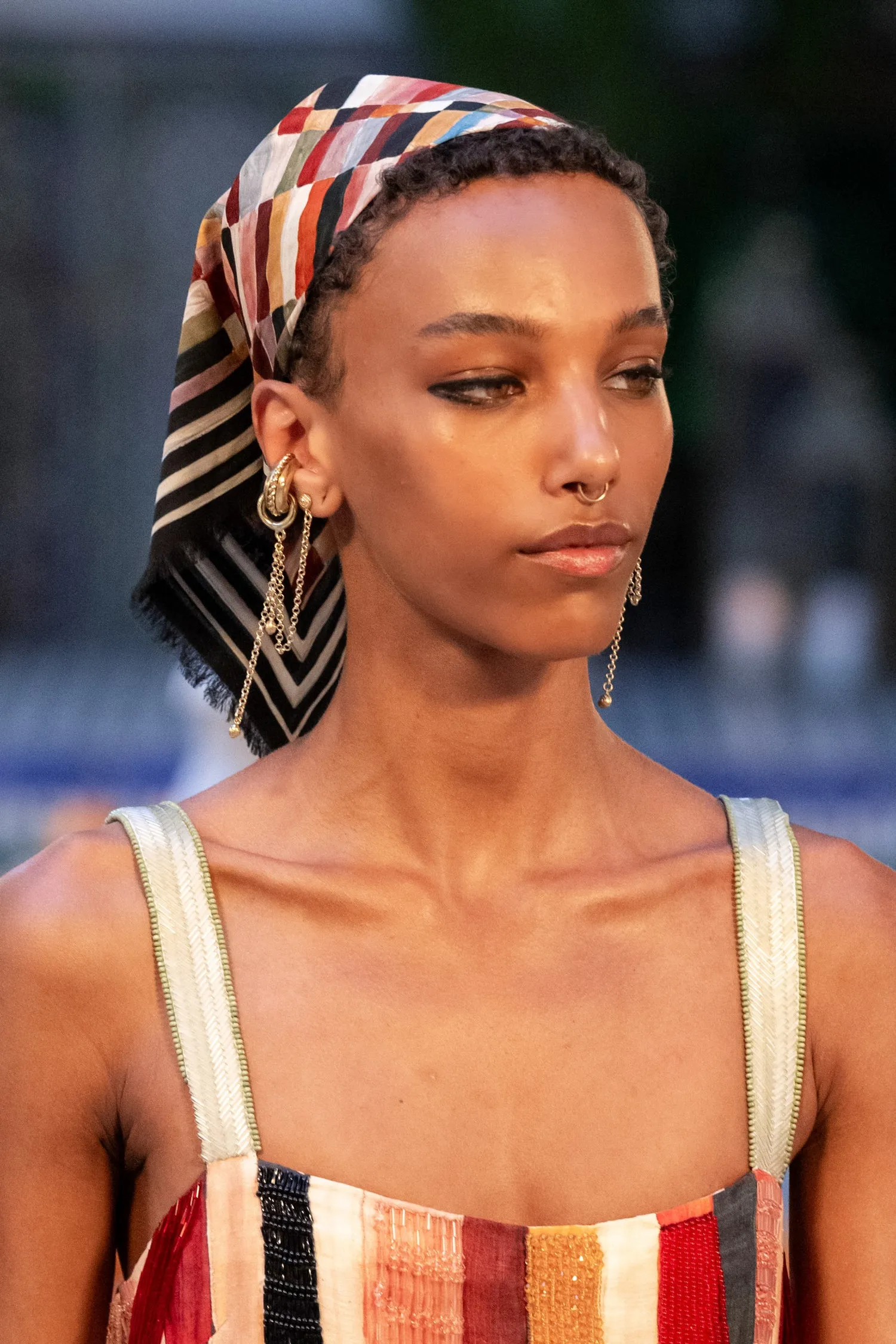 MARJORELLE MIDI COTTON SCARF sold by Alemais product image thumbnail 2