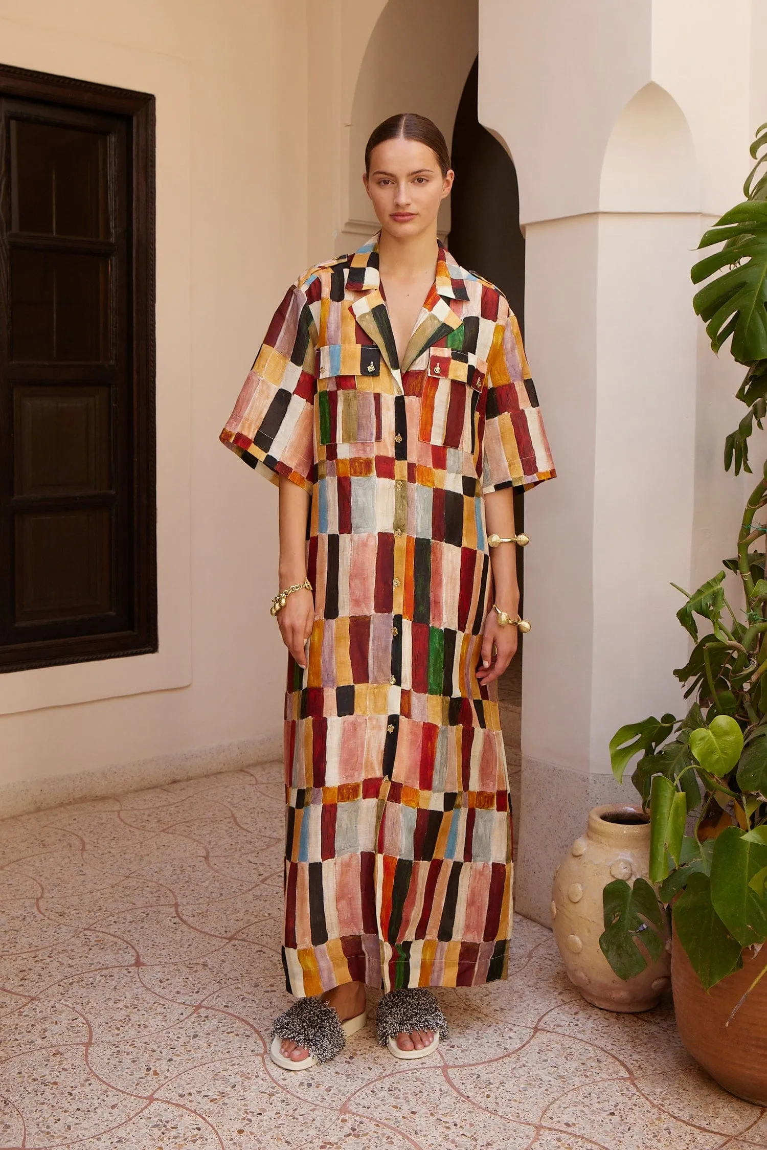MARJORELLE SHIRTDRESS sold by Alemais product image thumbnail 2