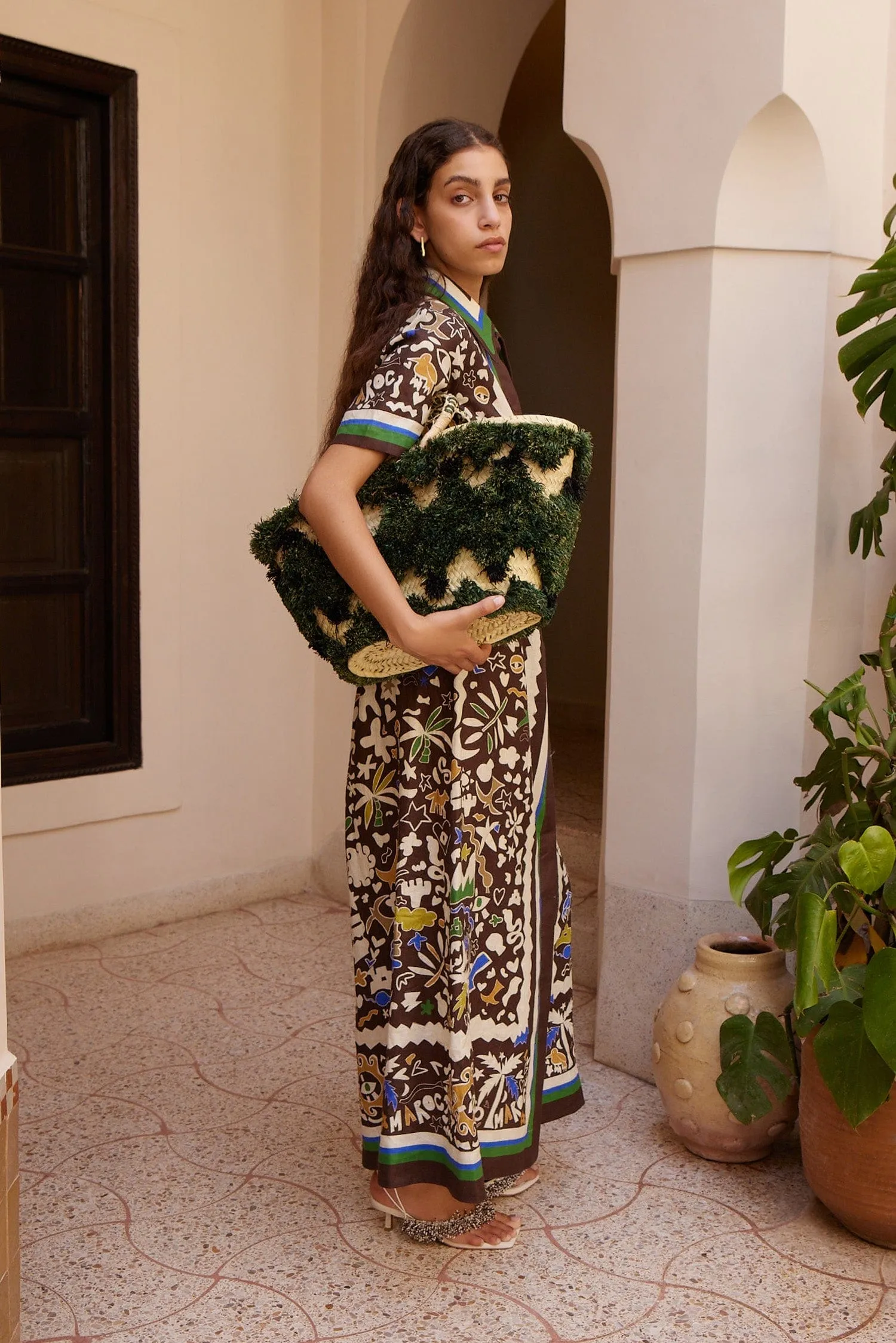 MAROC SHIRTDRESS sold by Alemais product image thumbnail 3