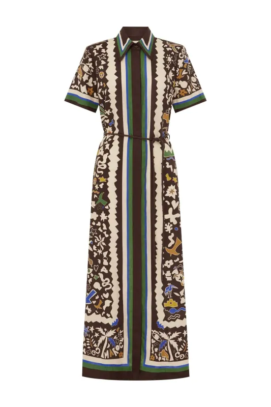 MAROC SHIRTDRESS sold by Alemais