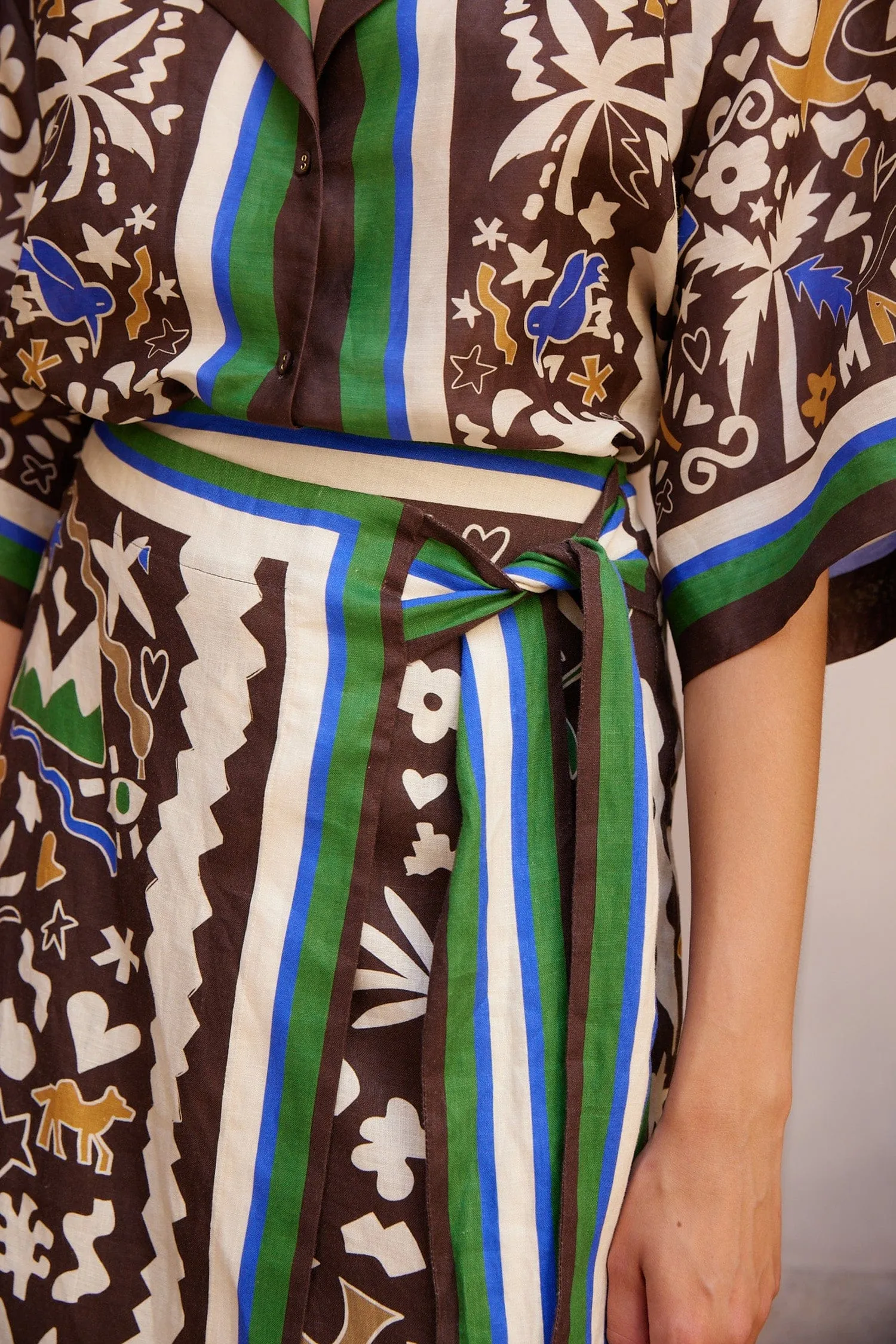 MAROC WRAP SKIRT sold by Alemais product image thumbnail 5