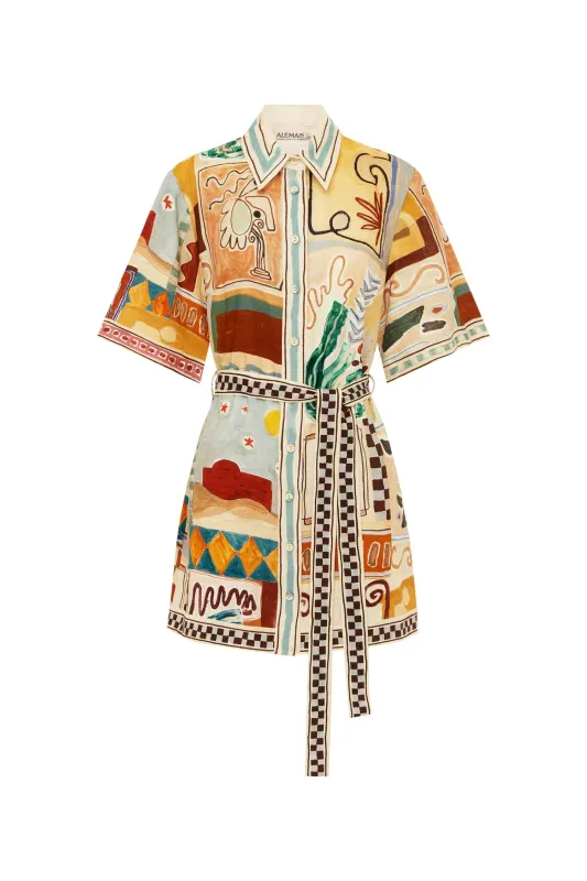 MICHELLE MINI DRESS sold by Alemais