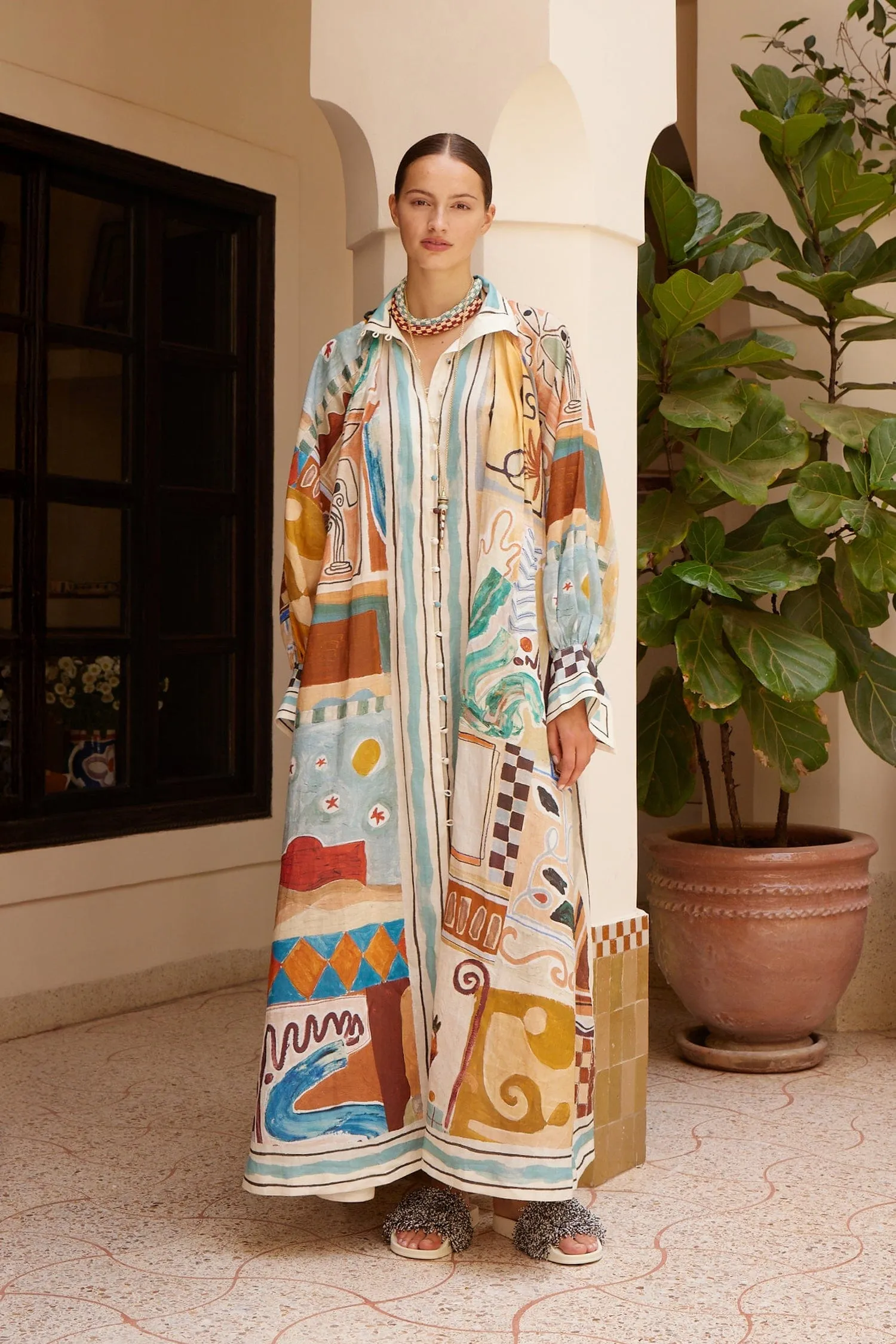 MICHELLE SHIRTDRESS sold by Alemais product image thumbnail 2