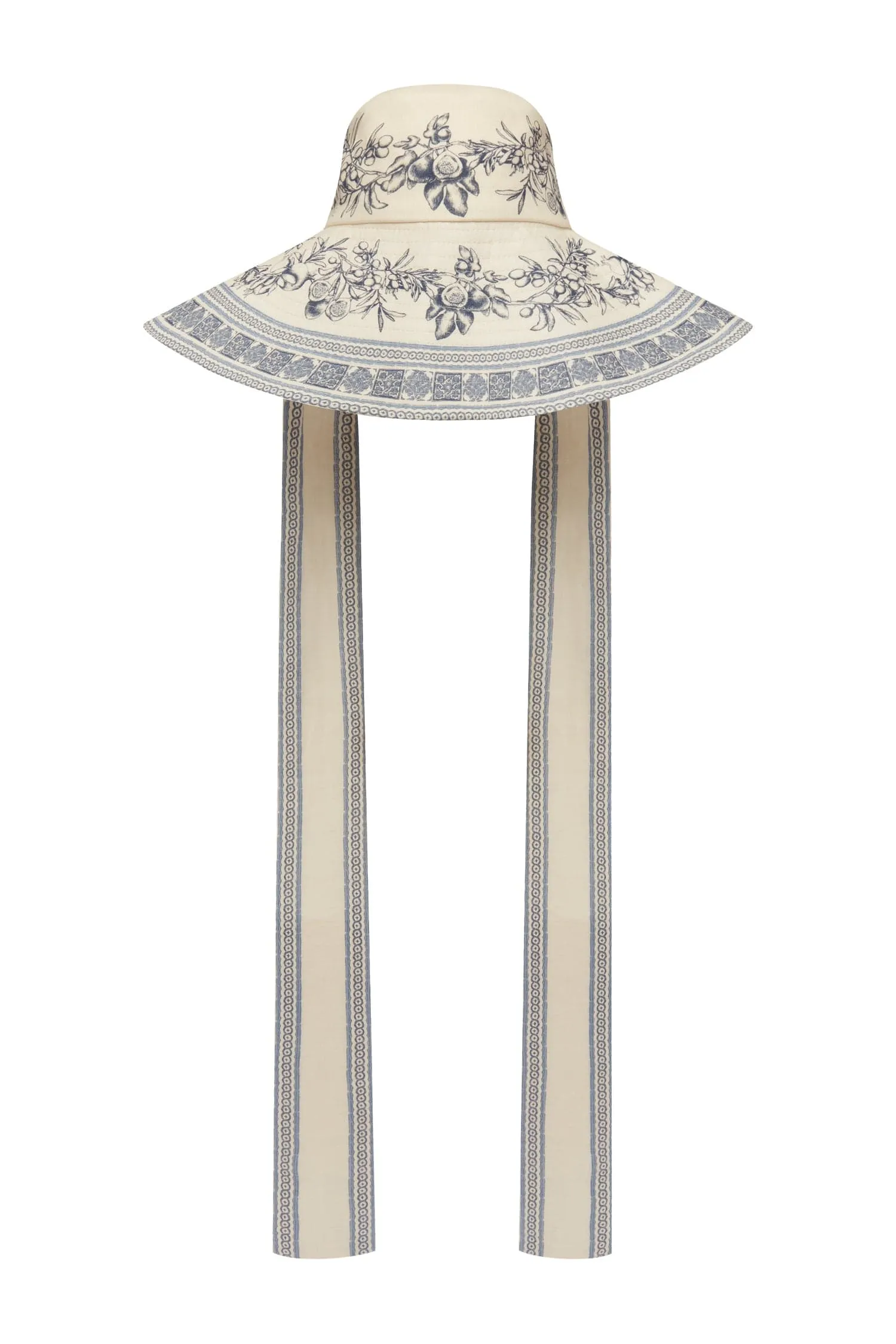 VILLA ROMANTICA WIDE BRIM SUNHAT sold by Alemais