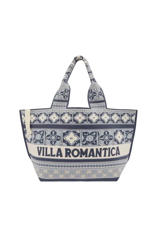 VILLA ROMANTICA JACQUARD MAXI TOTE made by Alemais