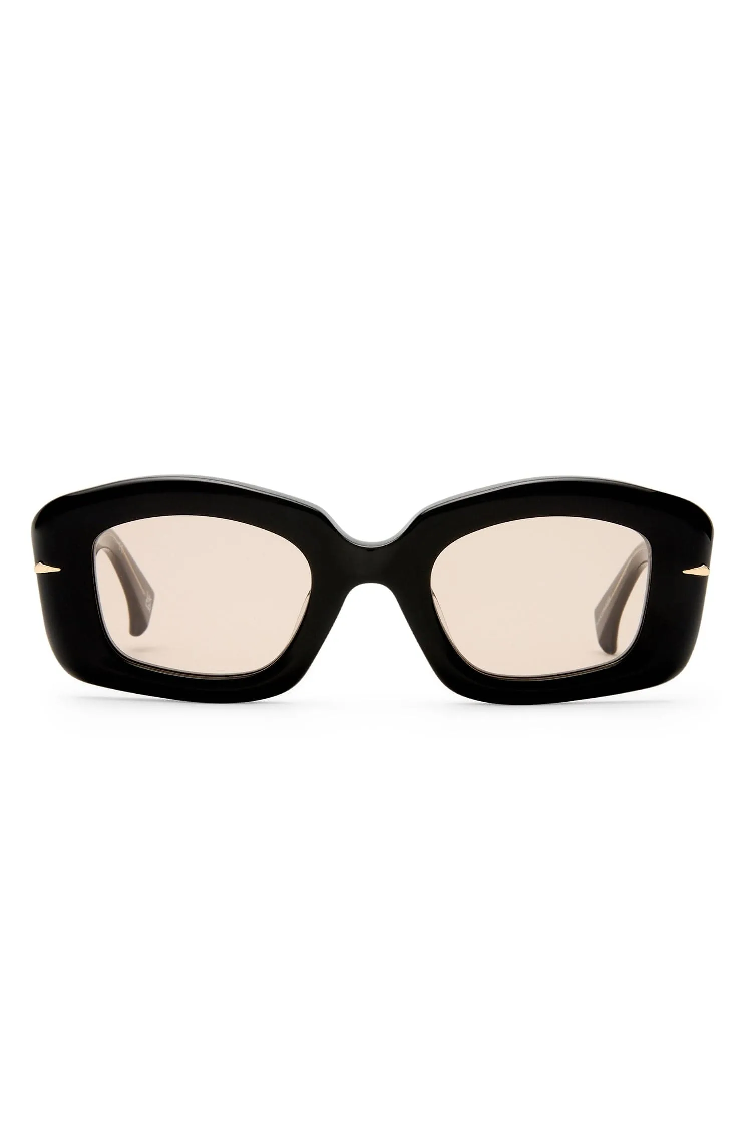 LE SPECS CELESTINA OBSIDIAN BLACK sold by Alemais