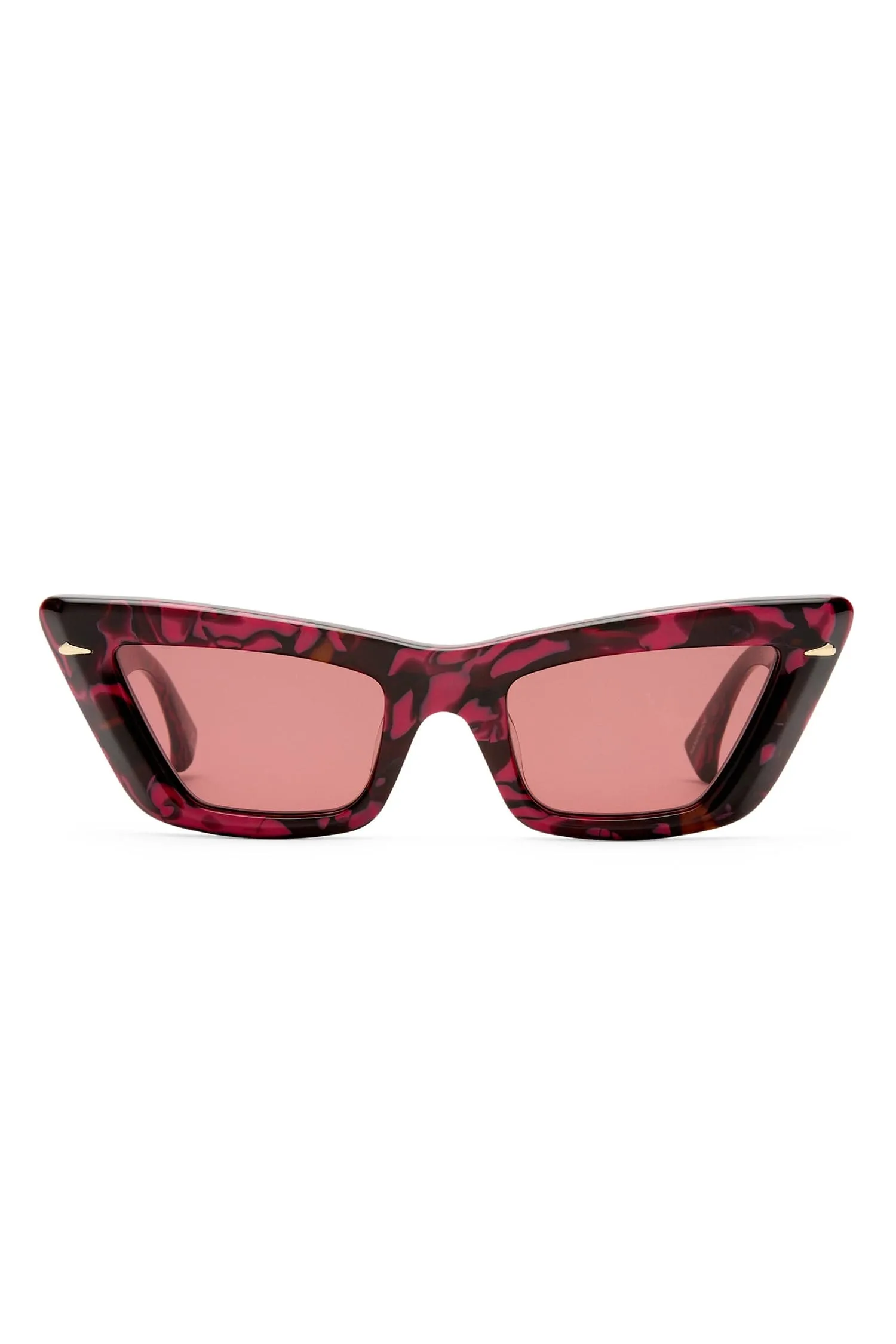LE SPECS LUCIA BURGUNDY MARBLE sold by Alemais