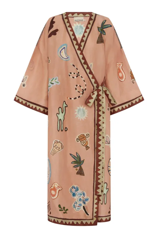 LAURENCE WRAP MIDI DRESS made by Alemais