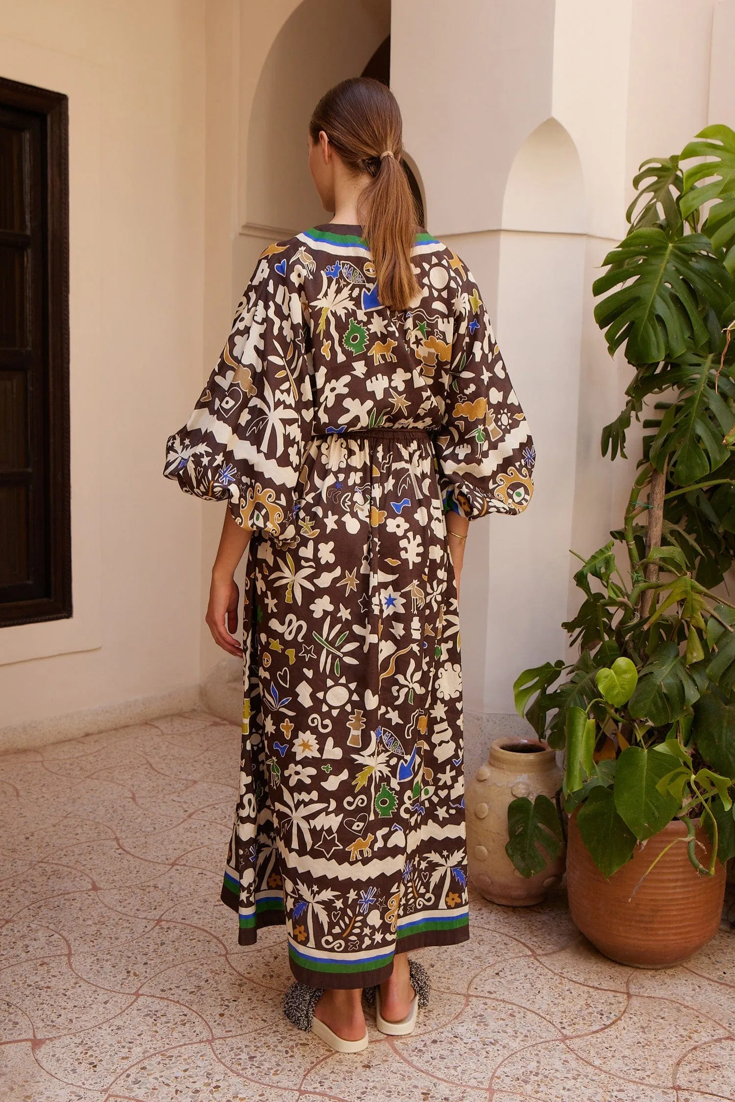 MAROC MIDI DRESS sold by Alemais product image thumbnail 4