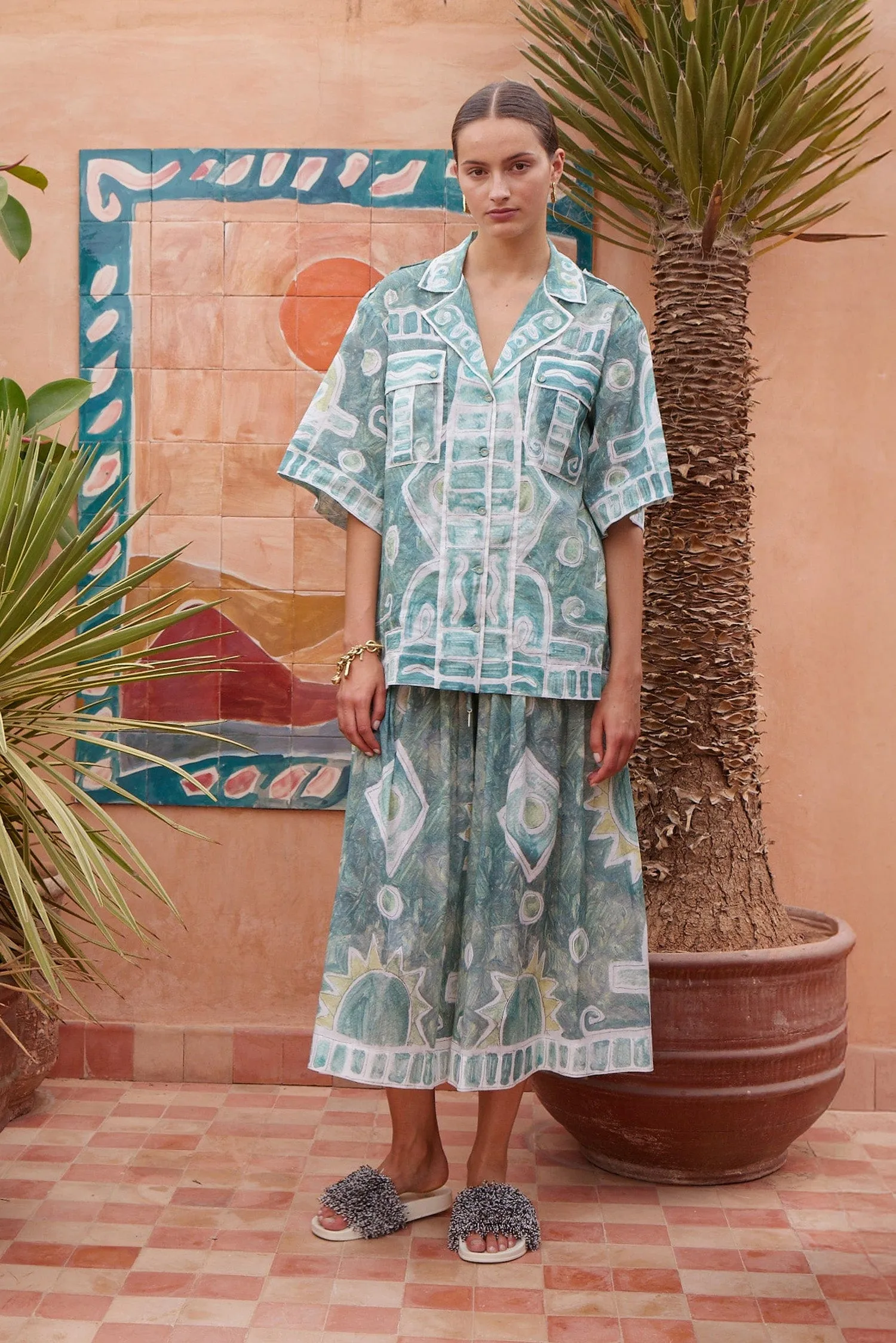SAMIRA RELAXED SHIRT sold by Alemais product image thumbnail 2