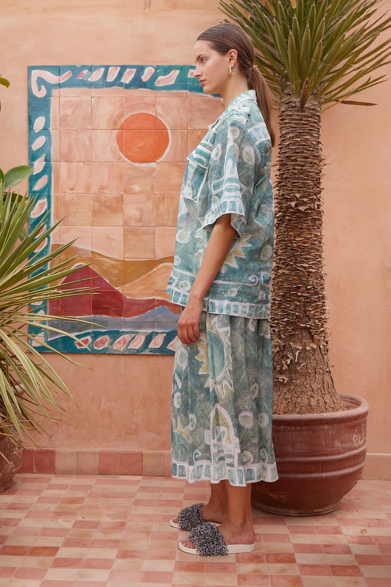 SAMIRA RELAXED SHIRT sold by Alemais product image thumbnail 3
