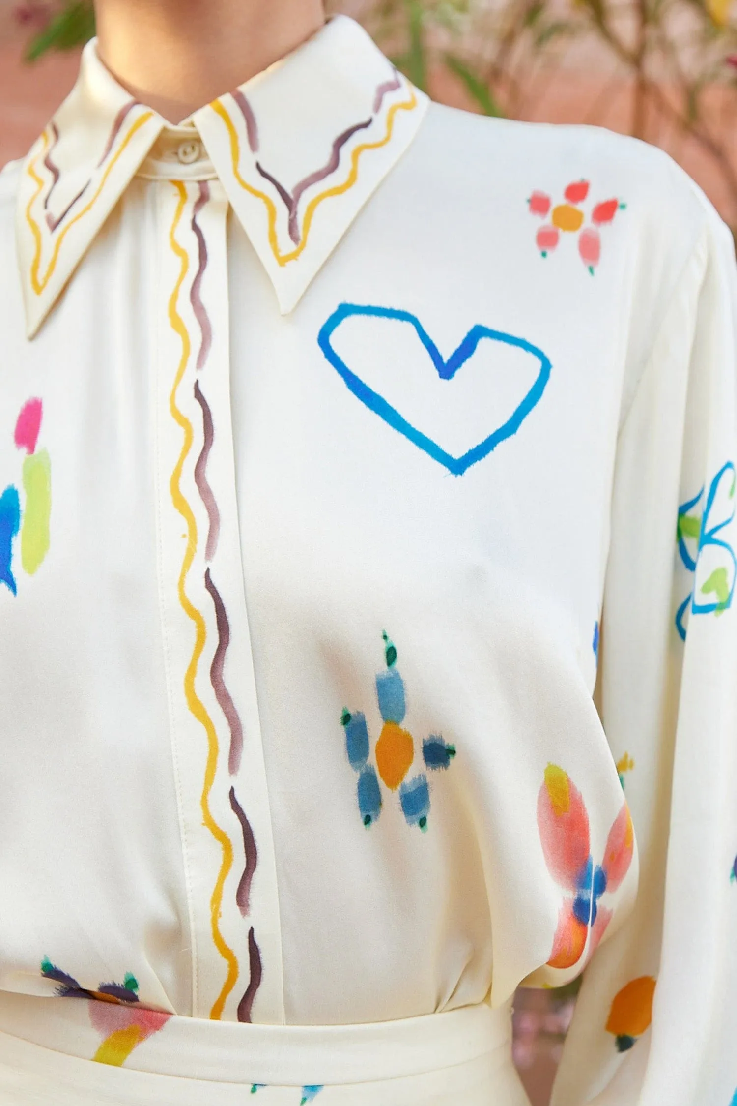 SIDI SILK SHIRT sold by Alemais product image thumbnail 5