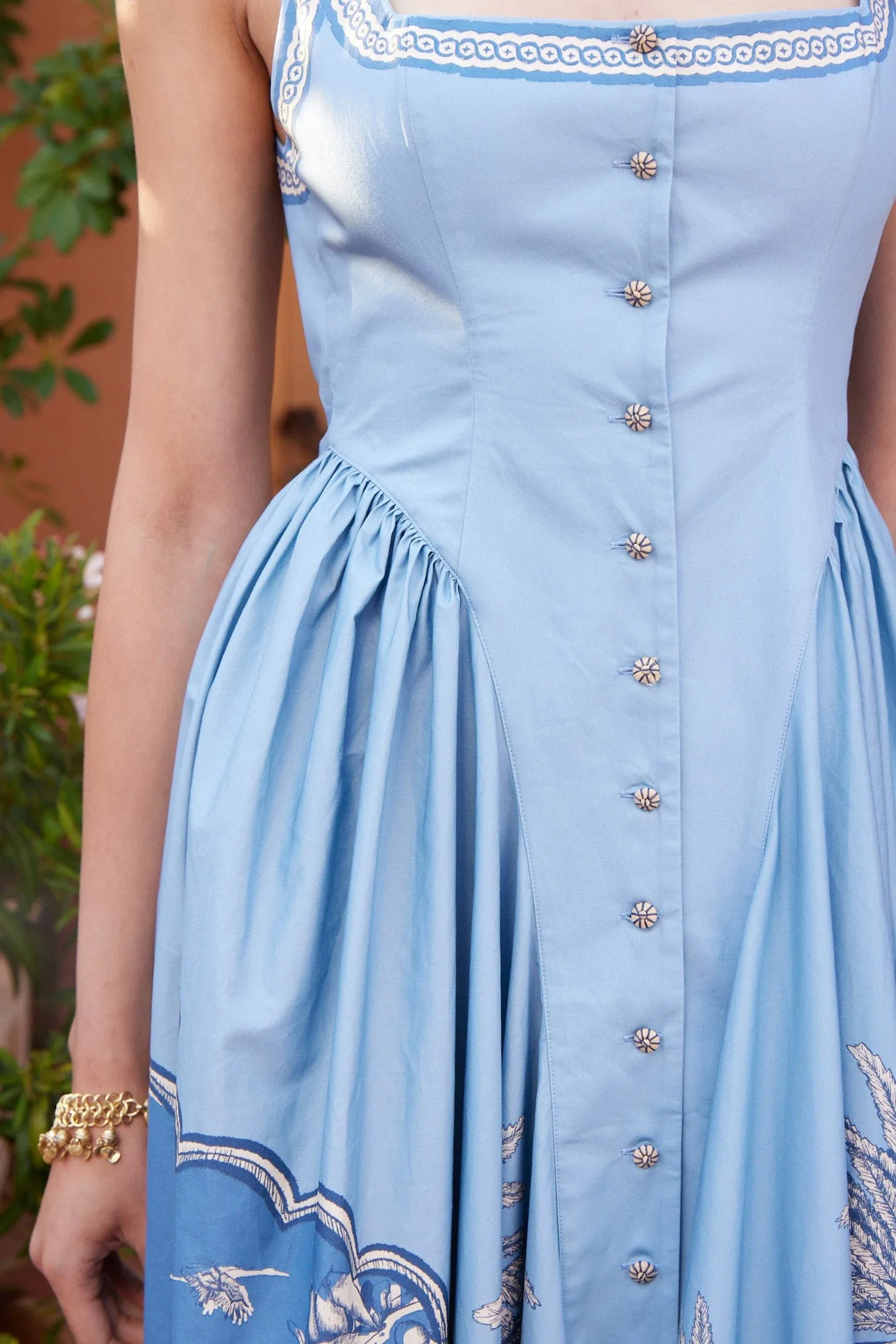 VILLA ROMANTICA MIDI DRESS sold by Alemais product image thumbnail 5