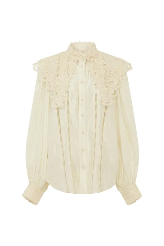 APOLLONIA BLOUSE sold by Alemais