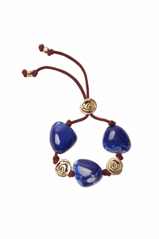 LE JARDIN RESIN BALL BRACELET sold by Alemais