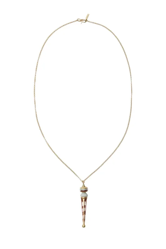 LE JARDIN SPIKE PENDANT NECKLACE made by Alemais