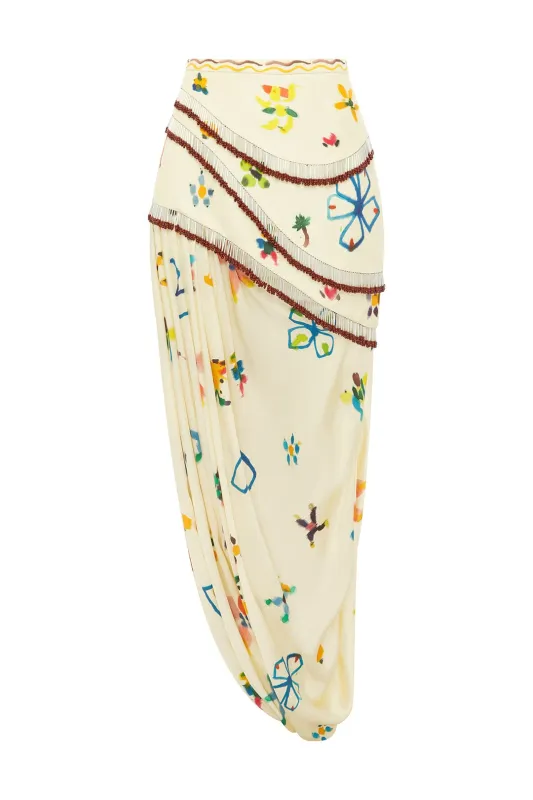 SIDI EMBELLISHED SKIRT sold by Alemais