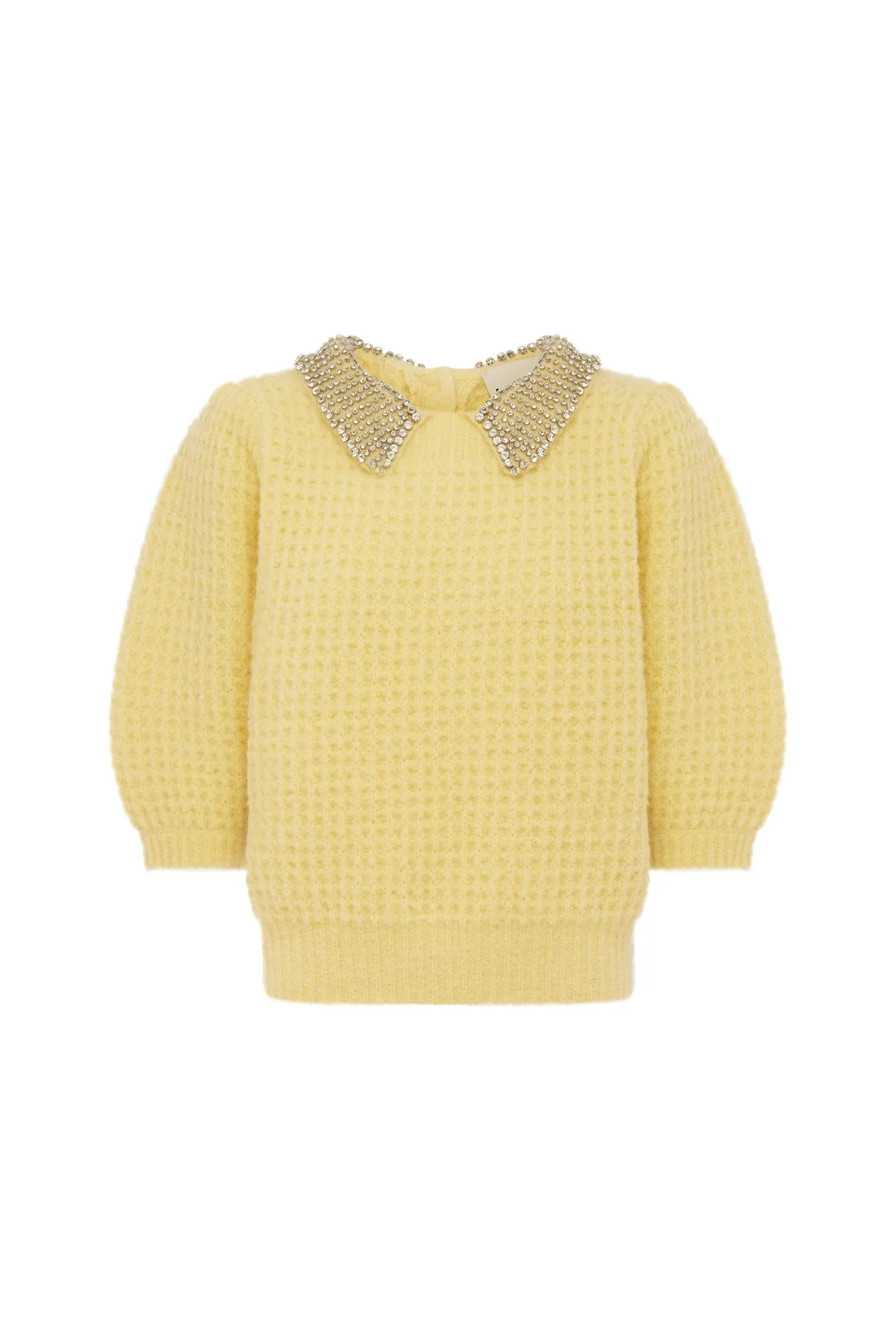 ALESSANDRO LEMON PUFF SLEEVE TOP sold by Alemais