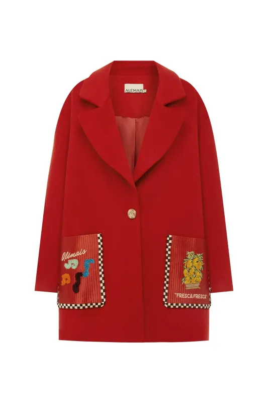 CONTESSA PEACOAT made by Alemais