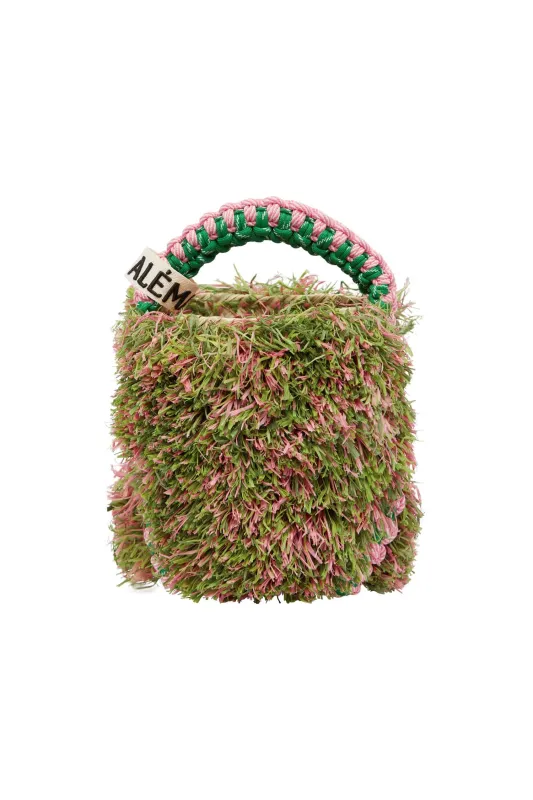 MONTE FRINGE MACRAME BASKET sold by Alemais
