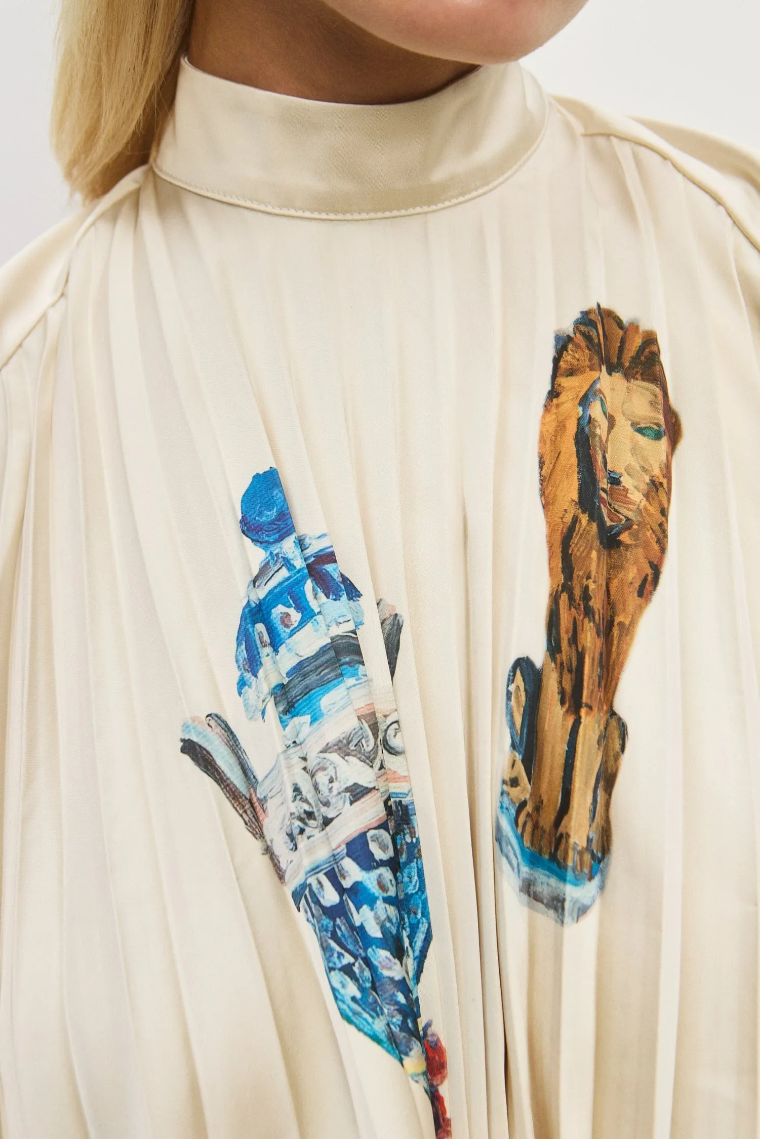 ORAZIO PLEATED TOP sold by Alemais product image thumbnail 5