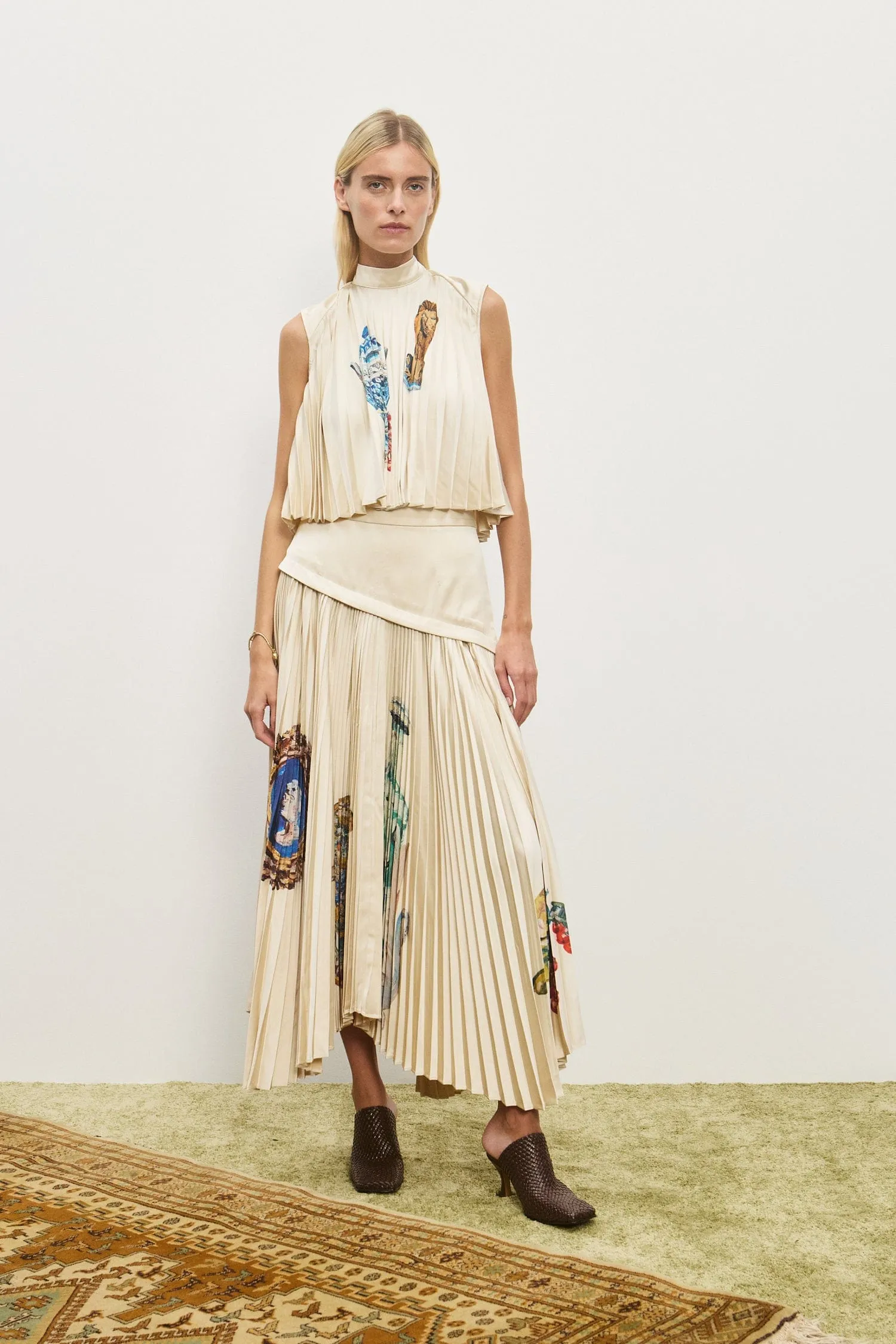 ORAZIO PLEATED TOP sold by Alemais product image thumbnail 2