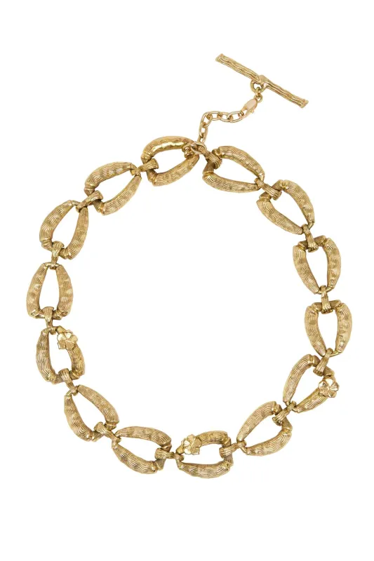 TEAM SPIRIT BAMBOO LINK NECKLACE EXCLUSIVE sold by Alemais