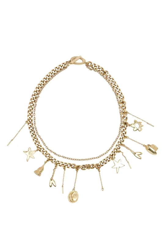 TESORI CHARM NECKLACE sold by Alemais