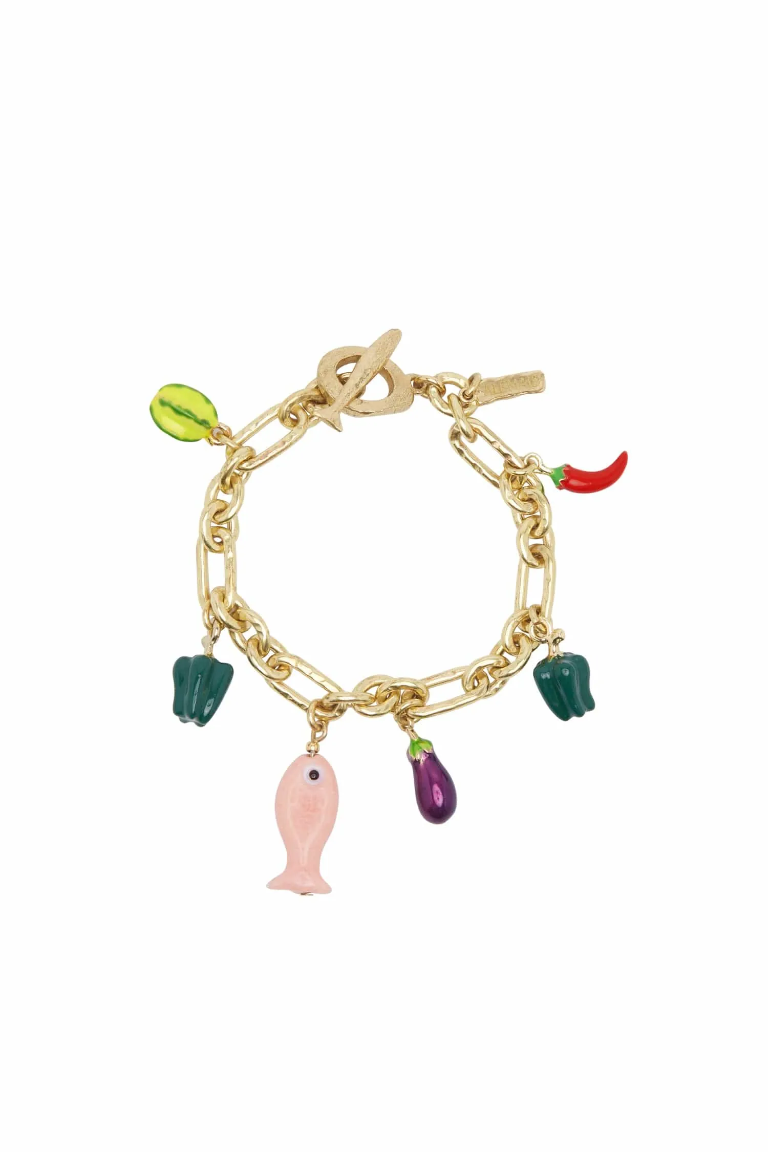 TESORI FISH BEAD BRACELET sold by Alemais