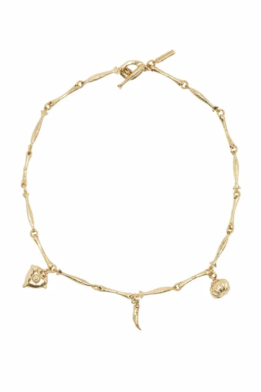 TESORI MULTI CHARM NECKLACE sold by Alemais