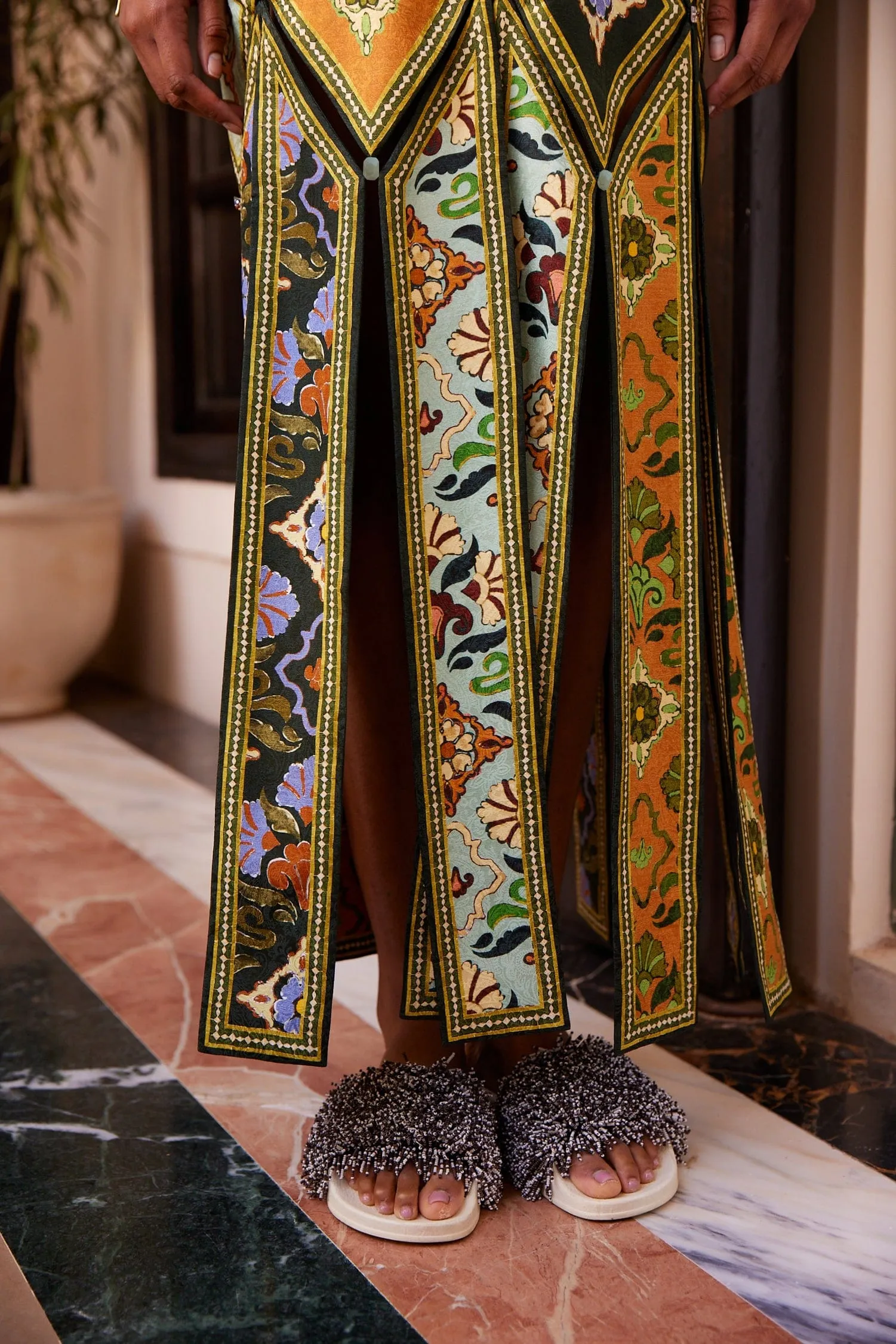 CECE SPLICED MIDI DRESS sold by Alemais product image thumbnail 5