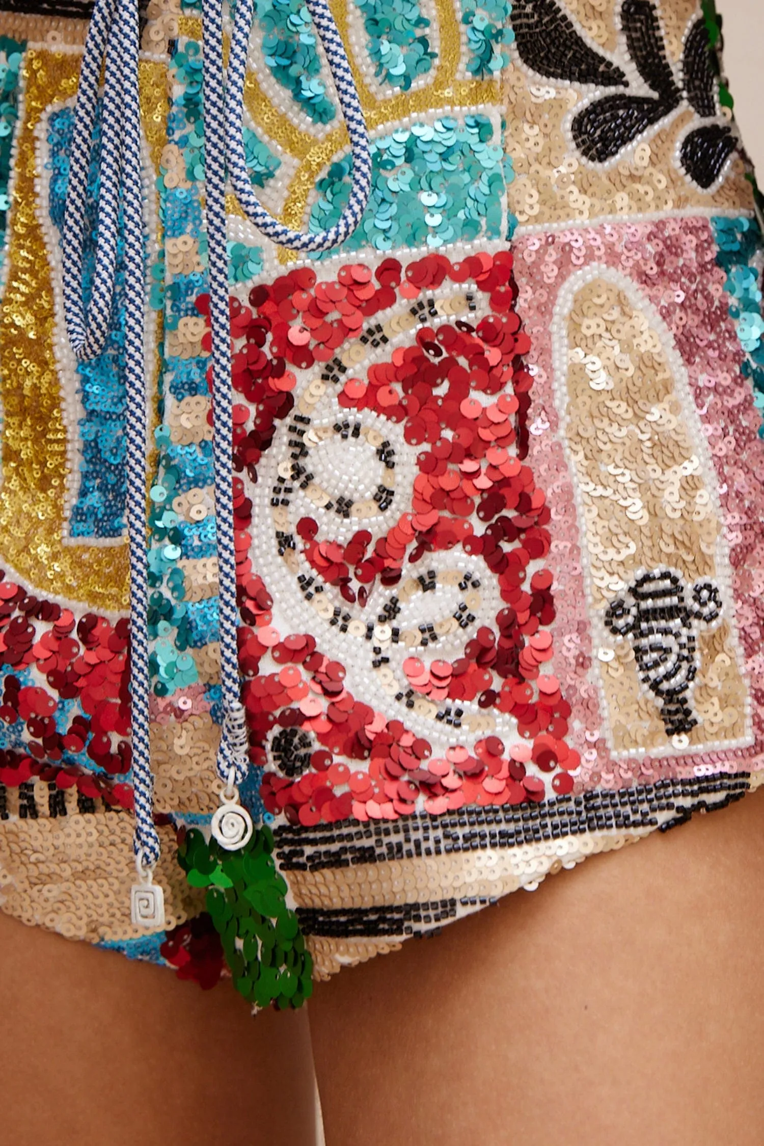 JAZZ EMBELLISHED CORSET SHORTS sold by Alemais product image thumbnail 5