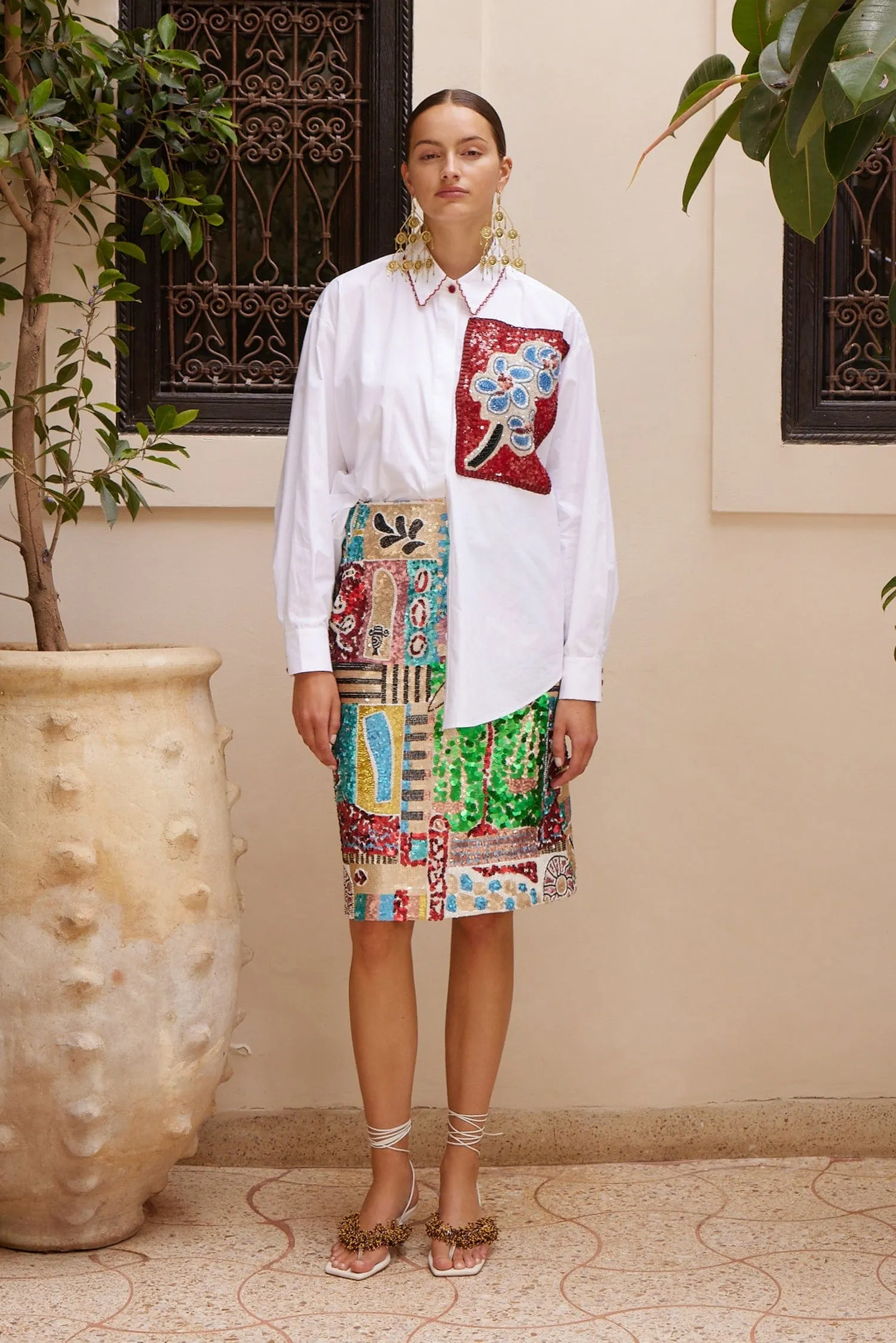 JAZZ EMBELLISHED SKIRT sold by Alemais product image thumbnail 2