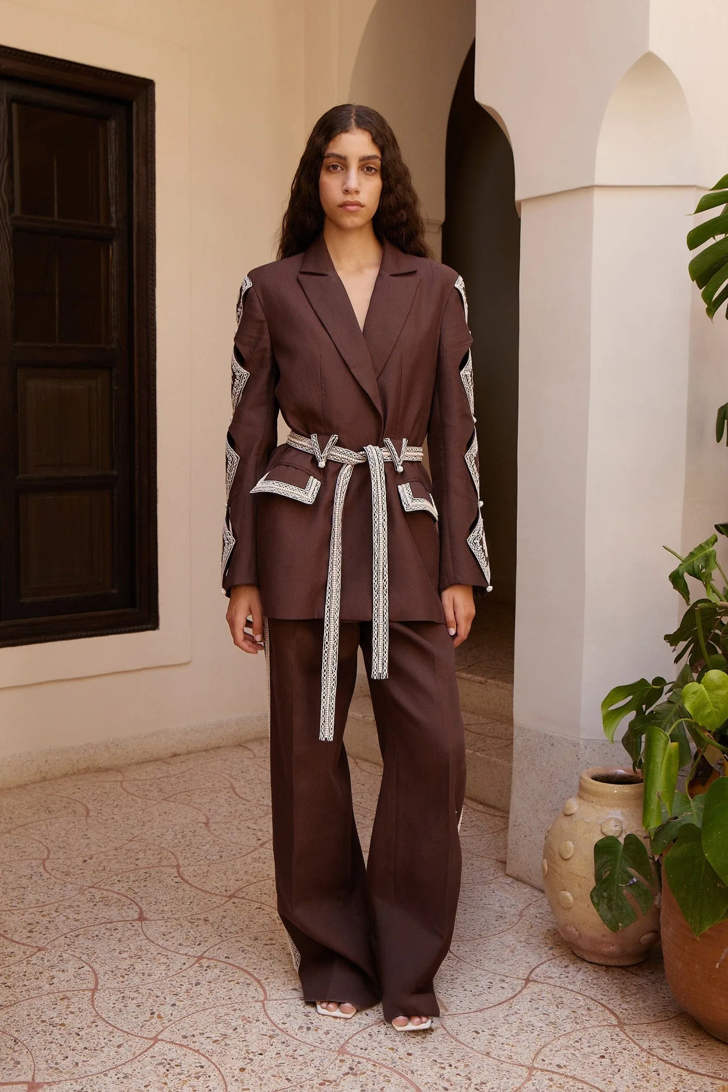 LEANDRA CORDED BLAZER sold by Alemais product image thumbnail 2