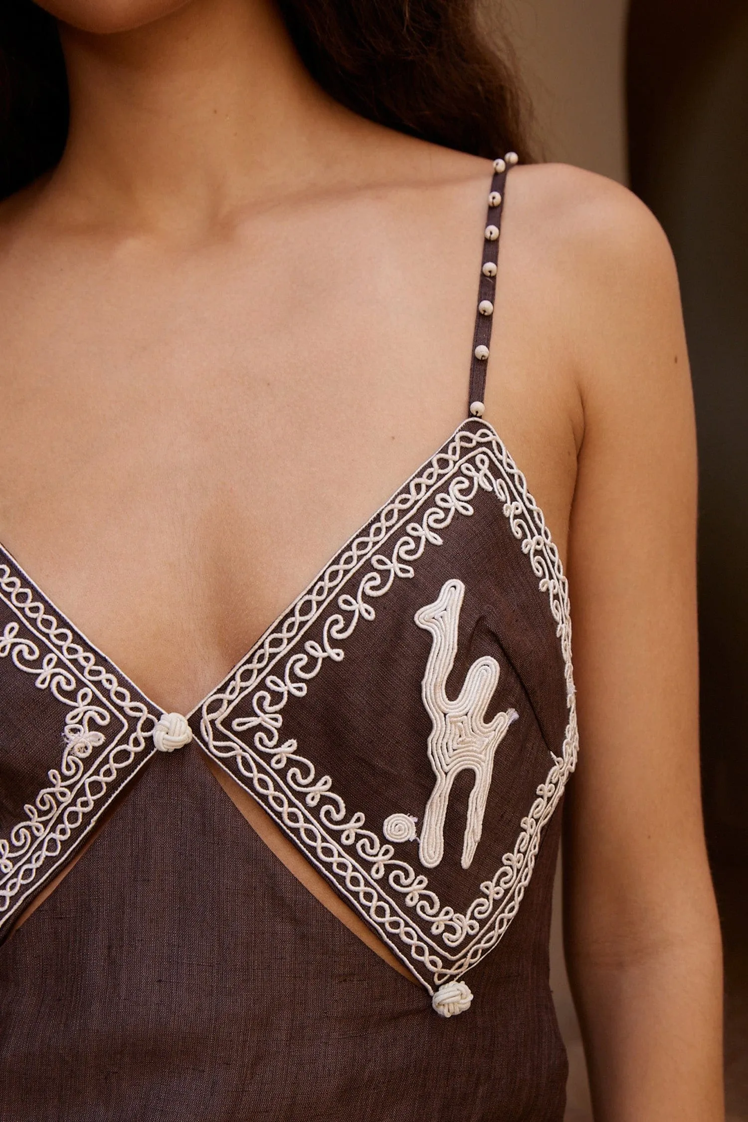 LEANDRA CORDED CAMI TOP sold by Alemais product image thumbnail 5