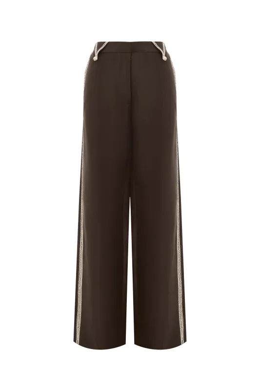 LEANDRA CORDED PANT made by Alemais