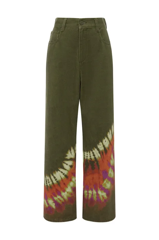 MARILYN DENIM MID RISE JEAN sold by Alemais