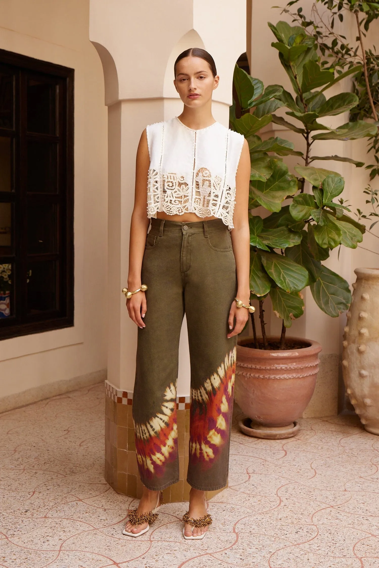 MARILYN DENIM MID RISE JEAN sold by Alemais product image thumbnail 2