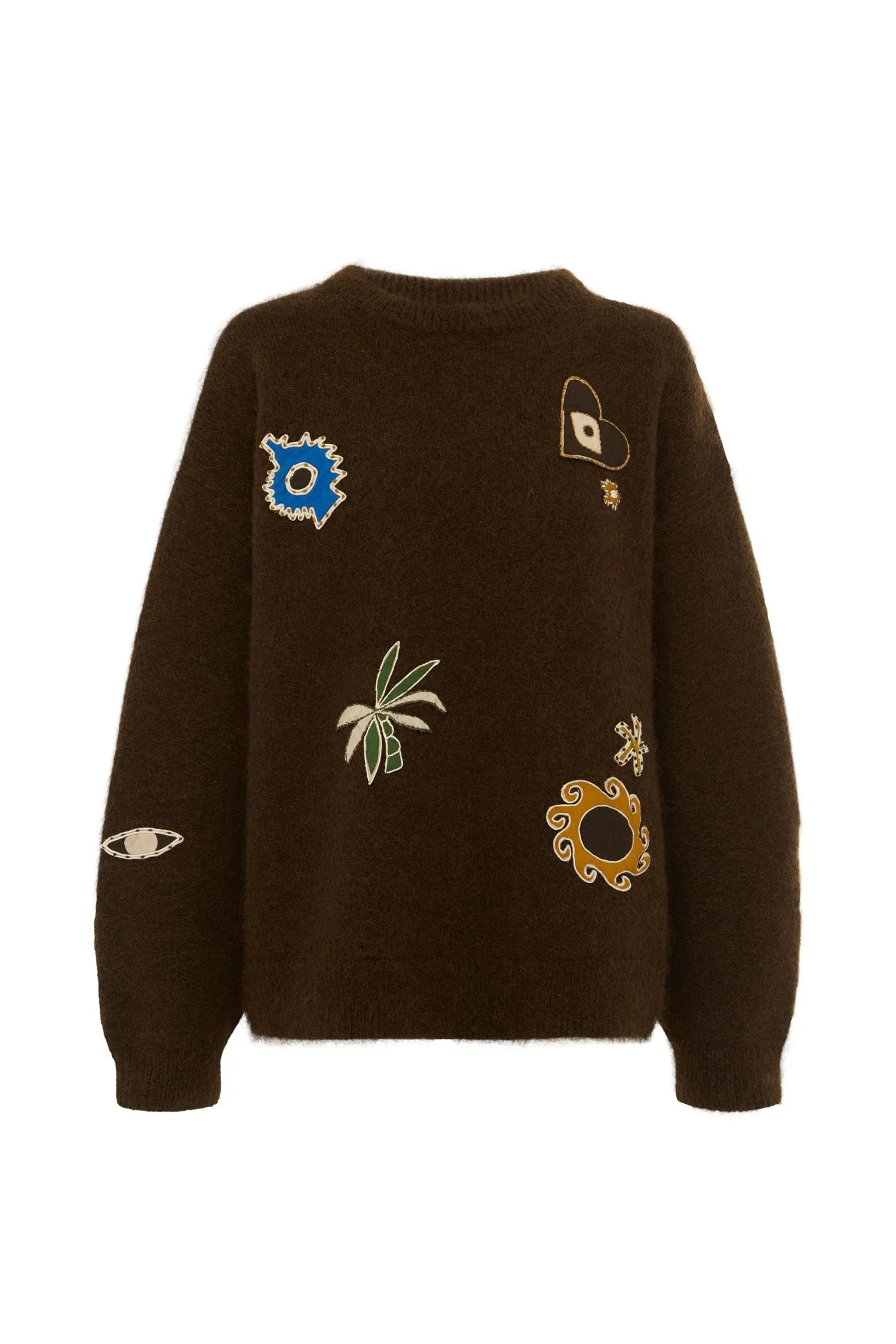 MAROC EMBROIDERED KNIT sold by Alemais