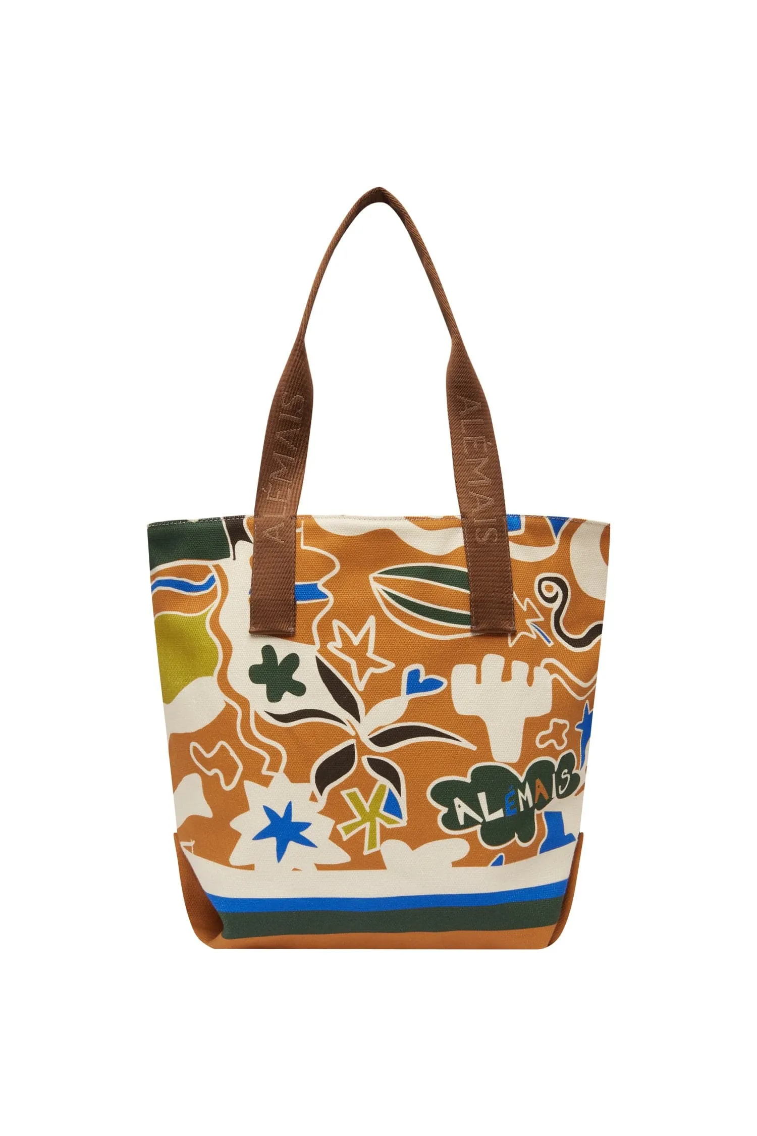 MAROC STRIPE PATCH SHOPPER TOTE sold by Alemais product image thumbnail 3