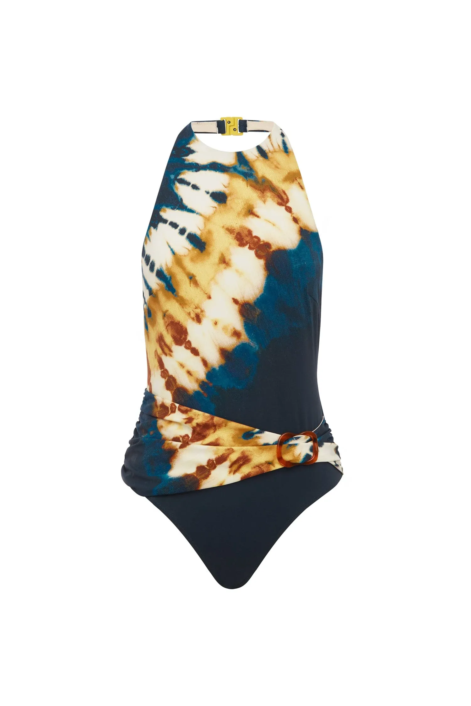 MARTINE DRAPED ONE PIECE sold by Alemais