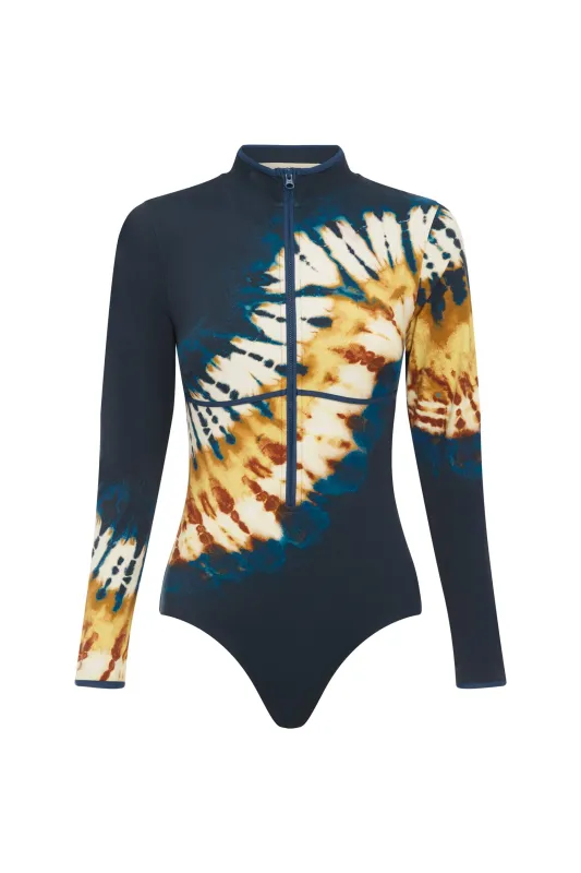 MARTINE ZIP FRONT ONE PIECE sold by Alemais