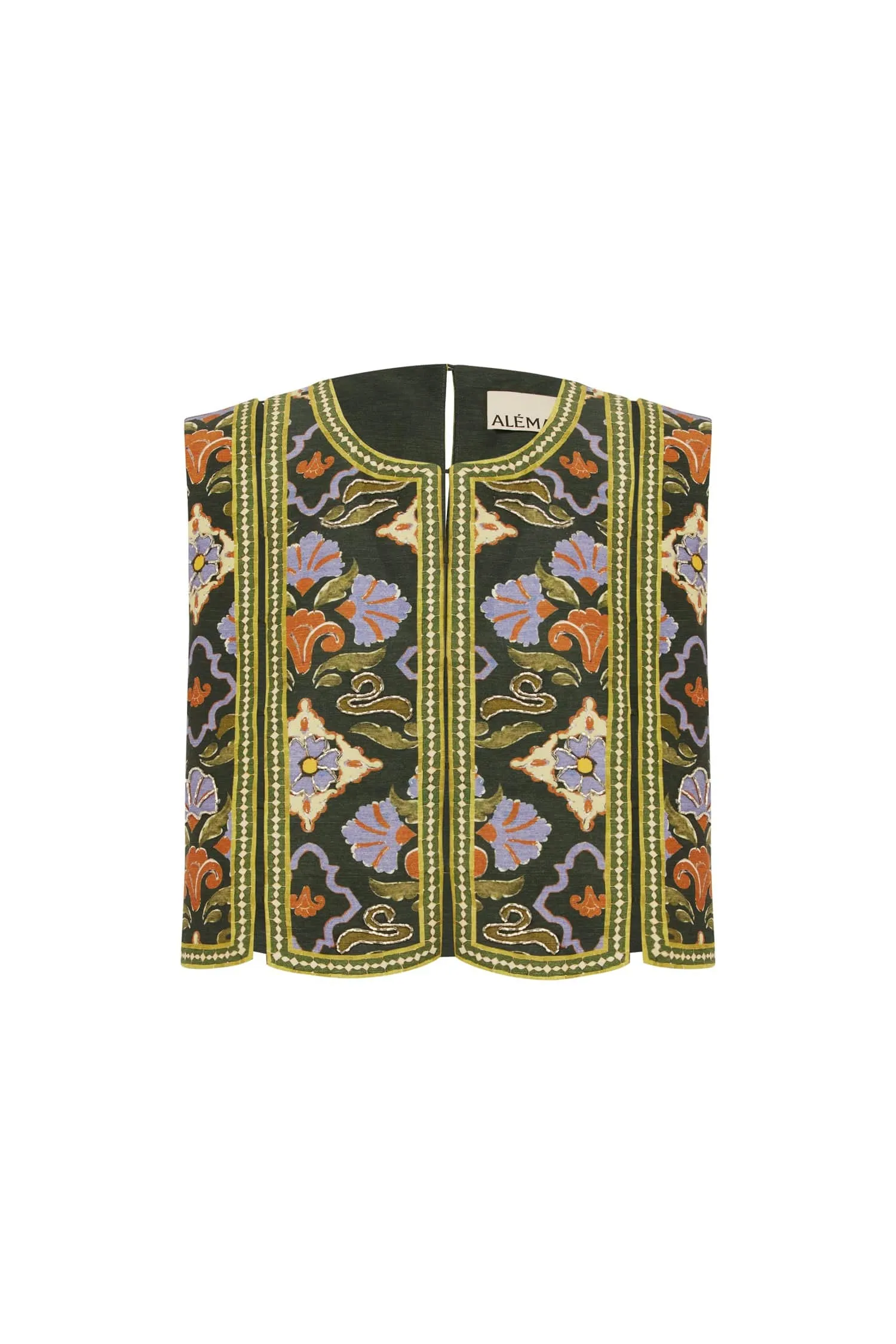 OASIRA EMBELLISHED TOP sold by Alemais