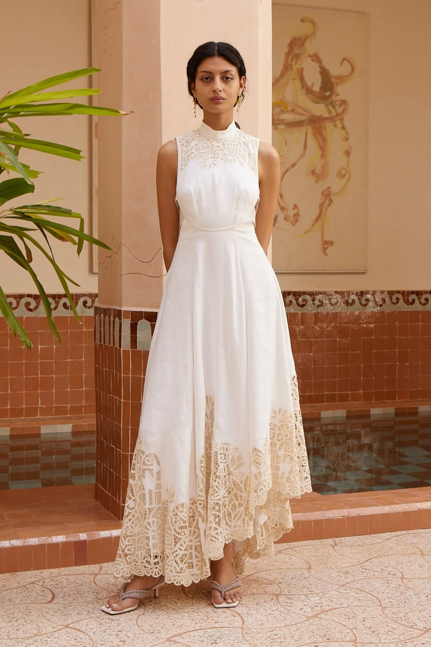 ROSEMARY EMBROIDERED GOWN sold by Alemais product image thumbnail 2