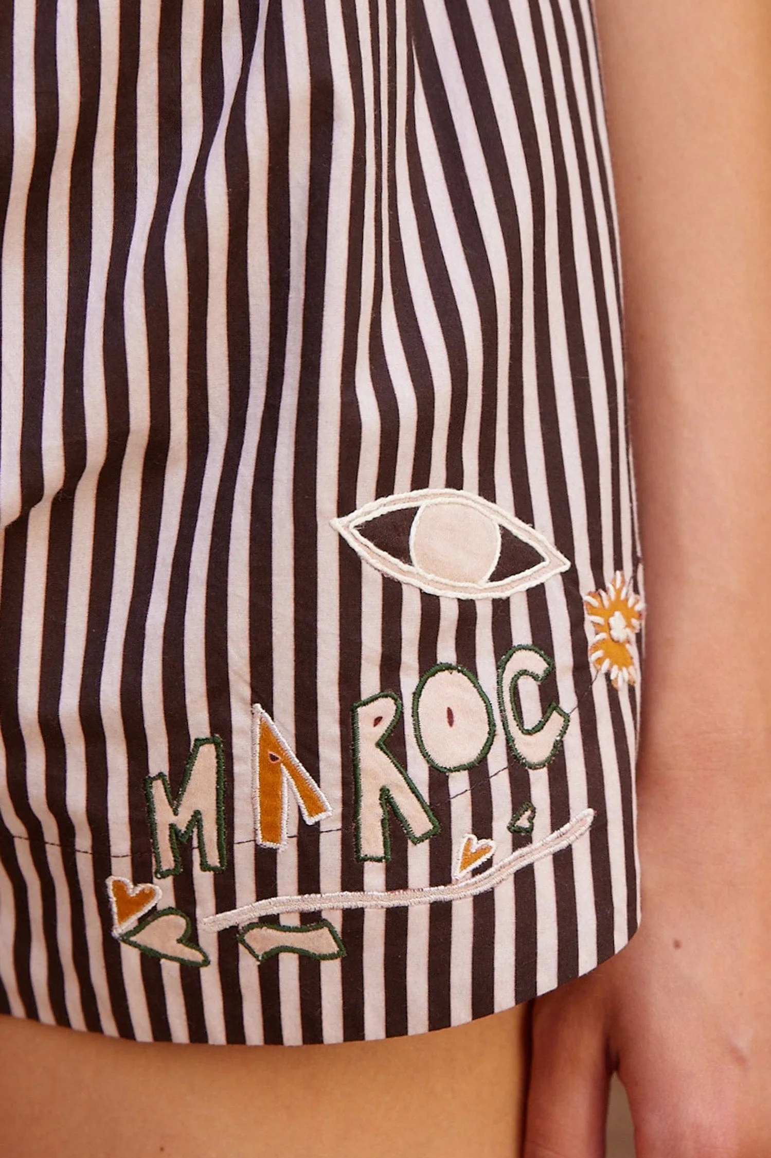 SIROCCO EMBROIDERED SHORT sold by Alemais product image thumbnail 5