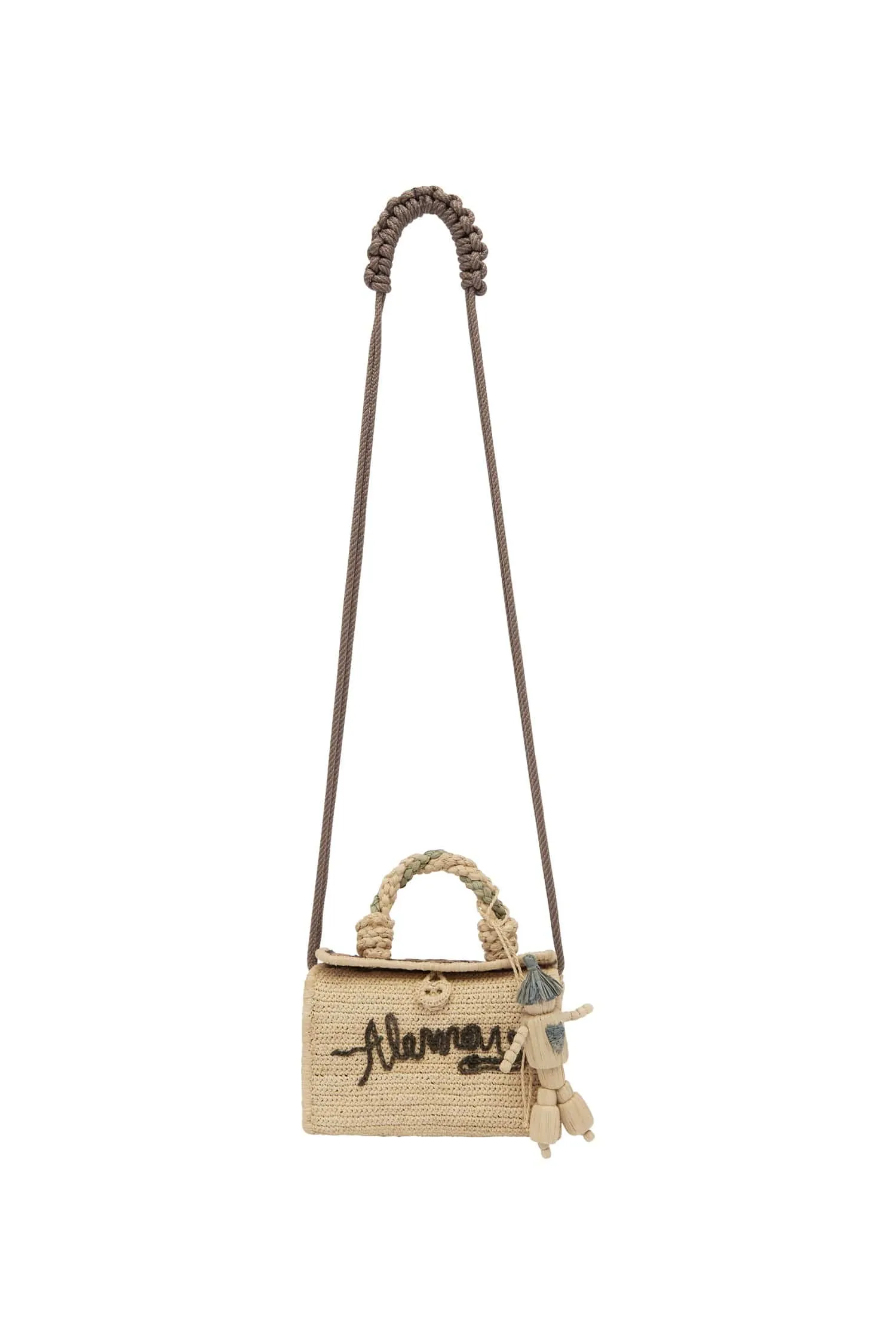 VELORA RAFFIA BOX CROSSBODY sold by Alemais product image thumbnail 5