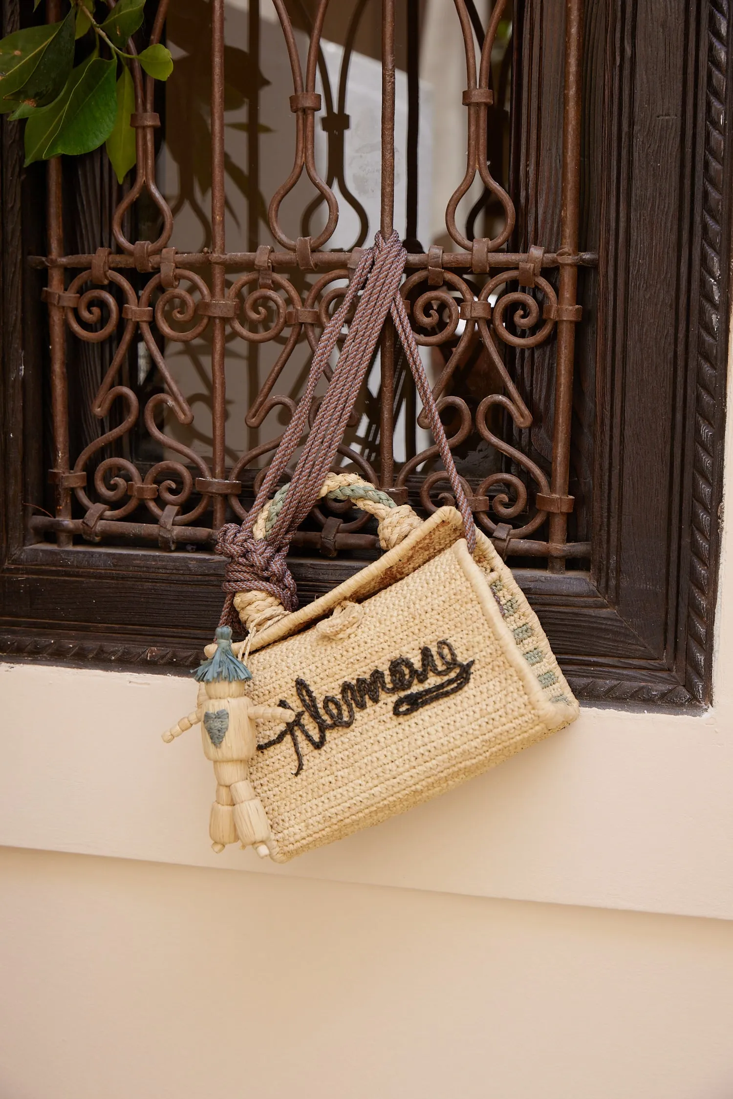 VELORA RAFFIA BOX CROSSBODY sold by Alemais product image thumbnail 3